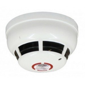 Protec Interactive Addressable Heat Detector with Sounder Strobe / Beacon
