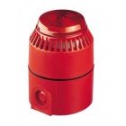 Cooper Fulleon 24v Flashni Sounder Beacon Red Body, Red Lens, Deep Base (tone switch)