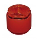 Vimpex Banshee Excel Lite Capsule Red Sounder with Amber LED Beacon - 958CHL1200