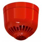 Aritech ASC2366 2000 Series Ceiling Mount Sounder VAD Beacon Shallow Base Red Flash