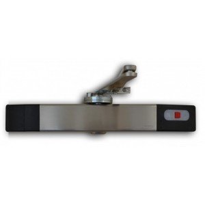 Cranford Controls DRC-ACC-SS Agrippa Door Closer - Brushed Stainless Steel
