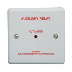 Haes Auxiliary Un-Fused Relay in White BRU248A-W