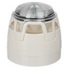 Gent Sounder VAD Beacon White Base with White Flash - CWSS-WW-S5