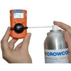 Crowcon 12L Spray Bump Gas Cylinder with Push Button and Straw