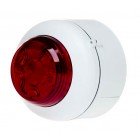 Cranford Controls VXB-DB-WB/RL LED Beacon - White Body - Red Lens - Deep Base
