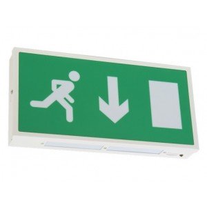 ES 8W Maintained Exit Sign IP20