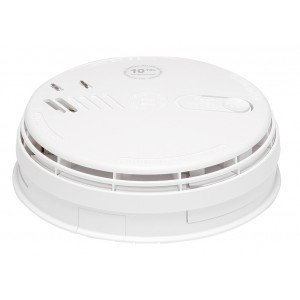 Aico Ei161RC 230v Ionisation Smoke Alarm with Rechargeable Back-up and Base