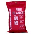 Commander Soft Pack FB06 1.2m x 1.2m Fire Blanket