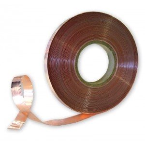 C-Tec 100m x 1.5 mm2 Insulated Copper Tape FLAT3005