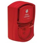 Vimpex Fire-Cryer FC3/A/R/R/S Wall Mounted Red Beacon (Shallow Base)