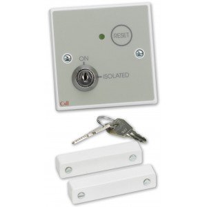 C-Tec NC894DKB Conventional Isolatable Monitoring Point with Button Reset and Door Contacts