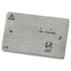 C-Tec NC941/SS Conventional Stainless Steel Single Zone Call Controller with PSU & Reset Button