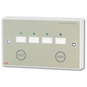 C-Tec NC944 Four Zone Call Controller with Mute / Reset Button