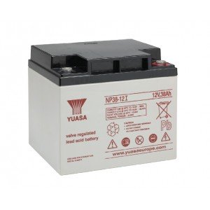 Yuasa 12V 38AH Battery Inverted Terminals (NP38-12)