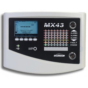 Oldham MX 43 Analog and Digital Gas Detection Controller 4 Lines