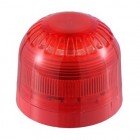 Klaxon PSC-0002 Sonos Sounder LED Beacon with Shallow Base - Red Body - Red Lens 17-60v (18-980500)