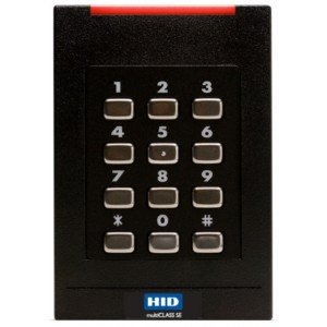 Grosvenor Technology HID RPK40 MultiCLASS SE Reader with Keypad (Pigtail)