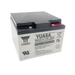 Yuasa REC26-12 12V 26Ah VRLA Deep Cycle Battery