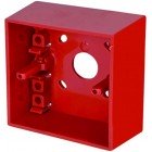 Hochiki Surface Mounting Call Point Back Box Red (SRMOUNTINGBOX)