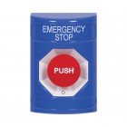 STI SS2401ES-EN S/Station-Blue- Push&Turn-Reset EMERGENCY STOP