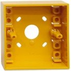 Hochiki Surface Mounting Call Point Box (Yellow) - SYMOUNTINGBOX