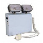 TSEP Portable Non-Maintained 2 x 20W Tungsten Halogen Twin Spot Light (3 Hours)