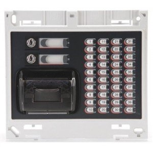 C-Tec Z49 ZFP 40 Zone Indicator Module with Printer & 2 Switches