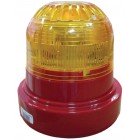 Ziton ZR455V-3RA Wireless Red Sounder with Amber Beacon